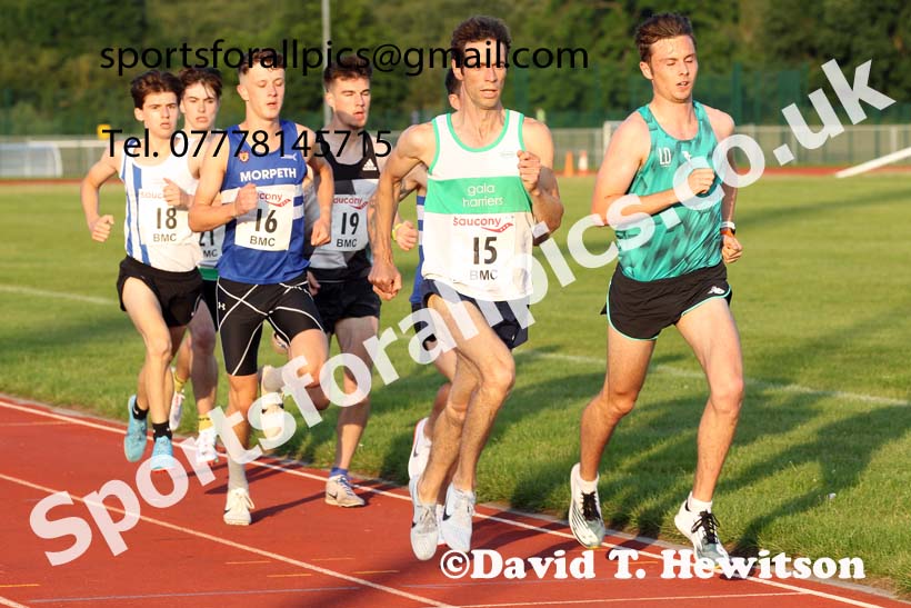 BMC 1500 metres, BMC, Chester le Street, July 19th. Photo: David T. Hewitson/Sports for All Pics